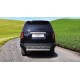Защита задняя (центральная) 75х42 мм для Toyota Land Cruiser 250 Prado 2024-н.в.