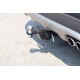 Фаркоп для Kia Rio X-Line 2017-2020, Kia Rio X 2020-2022, Solaris KRX 2024-н.в. съемное крепление шара под американский квадрат