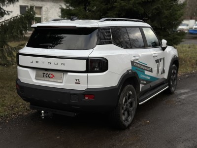 Защита порогов 42,4 мм для Jetour T1 2L 4WD 2025-н.в.