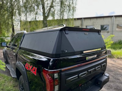 Кунг (алюминий Premium Black) 2мм для Foton Tunland V7 2.0 Diesel АКПП 4WD 2024-н.в.