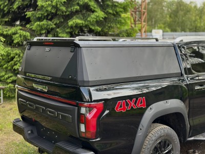 Кунг (алюминий Premium Black) 2мм для Foton Tunland V7 2.0 Diesel АКПП 4WD 2024-н.в.