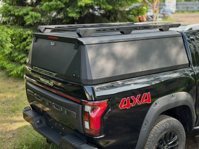Кунг (алюминий Premium Black) 2мм для Foton Tunland V7 2.0 Diesel АКПП 4WD 2024-н.в.