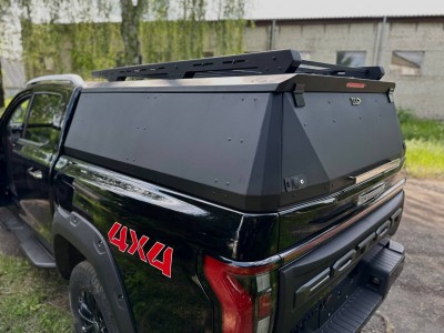 Кунг (алюминий Premium Black) 2мм для Foton Tunland V7 2.0 Diesel АКПП 4WD 2024-н.в.