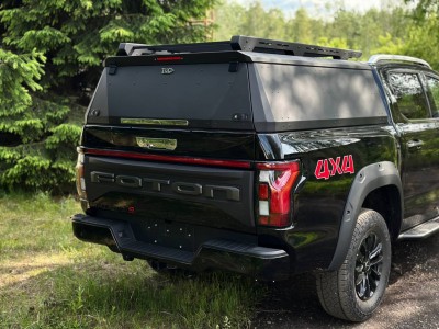 Кунг (алюминий Premium Black) 2мм для Foton Tunland V7 2.0 Diesel АКПП 4WD 2024-н.в.