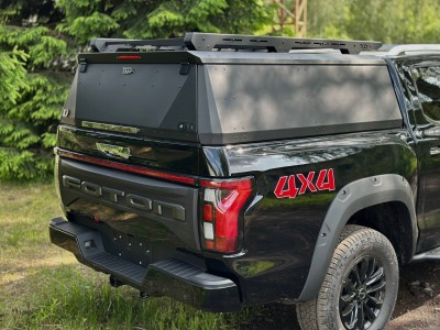 Кунг (алюминий Premium Black) 2мм для Foton Tunland V7 2.0 Diesel АКПП 4WD 2024-н.в.