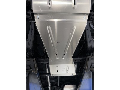 Защита АКПП (алюминий) 4мм для Foton Tunland V9 2.0 Diesel АКПП 4WD 2025-н.в., Foton Tunland V7 2.0 Diesel АКПП 4WD 2024-н.в. №ZKTCC00746