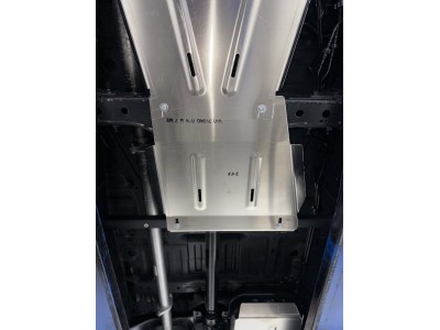 Защита раздаточной коробки (алюминий) 4мм для Foton Tunland V9 2.0 Diesel АКПП 4WD 2025-н.в., Foton Tunland V7 2.0 Diesel АКПП 4WD 2024-н.в. №ZKTCC00747