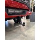 Фаркоп (Black, шар E нерж., надпись Foton) для Foton Tunland V7 2.0 Diesel АКПП 4WD 2024-н.в.