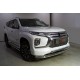 Защита передняя нижняя 76,1 мм ТСС для Mitsubishi Pajero Sport III Рестайлинг 2019 – н.в. 