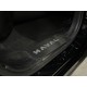 Накладки на пластиковые пороги (лист шлифованный надпись Haval) 4шт для Haval F7X (2.0L 4WD) 2025-н.в.