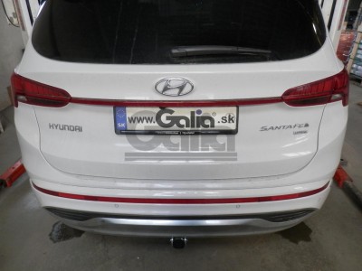 Фаркоп оцинкованный для Hyundai Santa Fe 2020-2023 условно-съемное крепление шара