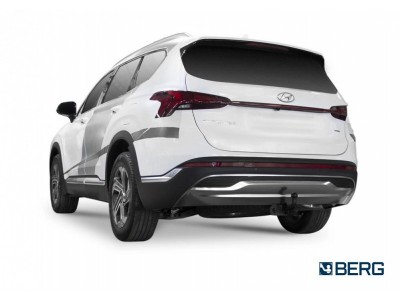 Фаркоп для Hyundai Santa Fe 2021-2023 крепление шара на двух болтах