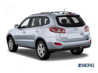Фаркоп для Hyundai Santa Fe 2006-2012 крепление шара на двух болтах