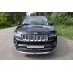 Рамка номерного знака Jeep Compass (комплект) ТСС для Любые