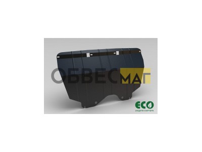 Защита картера ECO для HYUNDAI IX35 (2009-), для KIA Sportage (2010-) 2,0 бензин МКПП АКПП / Хендай ИХ35