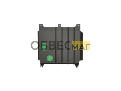 Защита картера и коробки передач для FAW Bestune T77 (22-) 1,5 бен. AT FWD / ФАВ Бестюн Т77