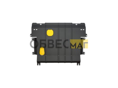 Защита картера и коробки передач для BAIC U5 (23-) 1,5 бен. AT / БАИК Ю5