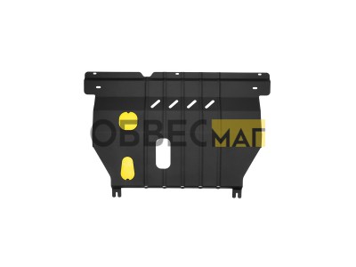 Защита картера и коробки передач для CHANGAN CS55 (17-) 1.5 бен., AT, FWD / Чанган 55