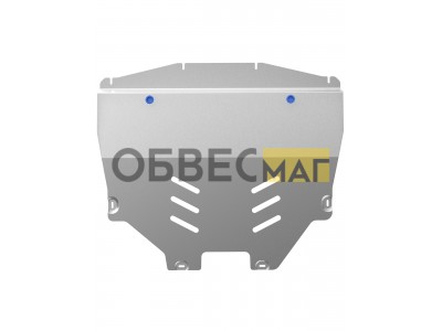 Защита картера и коробки передач для GAC S7 2025-н.в. 1,5 гибрид AT 4WD (алюминий, 3 мм) / Гак Трампчи