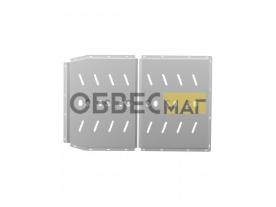 Защита блока батарей для GAC S7 2025-н.в. 1,5 гибрид AT 4WD (алюминий, 3 мм) / Гак Трампчи