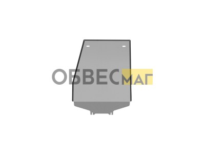 Защита заднего электромотора для Voyah Free EVR Long Range 39кВт, Free 2023-н.в., 2025-н.в. NLZ алюминий, 3 мм, с крепежом / Воя Фри