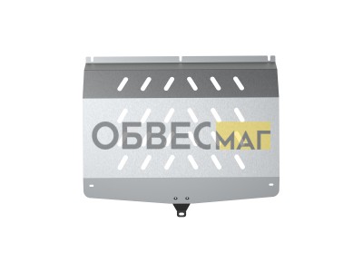 Защита картера и КПП для Jetour Dashing 2022-н.в, X90 Plus 21-н.в. 1.6 FWD, Soueast S09 2024-н.в. 2.0 4WD, S06 26-н.в. 1.6 4WD NLZ алюм., 3 мм с креп.