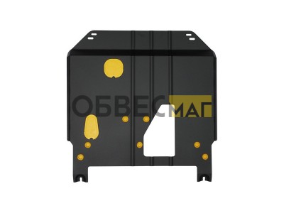 Защита картера и коробки передач для SWM G05Pro G01F 2021-н.в. 1.5 бензин AMT/FWD NLZ сталь, с крепежом / СВМ Джи 01