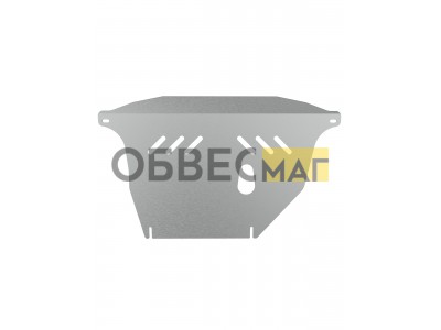 Защита картера для HONDA Civic 4D 2006-2011 1.8 МТ,АТ бензин NLZ  алюминий, 3 мм / Хонда