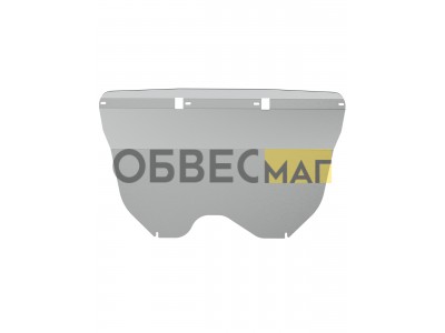 Защита картера для HYUNDAI ix35  2009-2015, KIA Sportage 2010-2016 2.0 AT,МТ бензин NLZ  алюминий, 3 мм / Хендай ИХ35