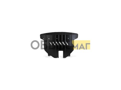Защита картера для HYUNDAI Santa Fe, Grand Santa Fe (12-18) 2,4/3,3 бен./2,2 диз. AT / Хендай Санта Фе