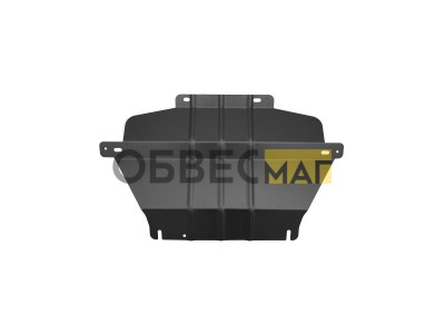 Защита радиатора для JAC T9 (24) 2,0 бен. диз. AT 4WD / Джак Т9