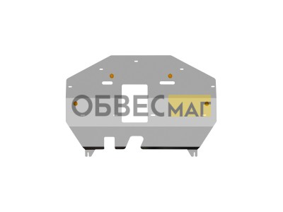 Защита картера и коробки передач для LiXiang L6 2024-н.в. 1.5 гибрид AT 4WD NLZ алюминий, 3 мм, с крепежом / Ликсианг