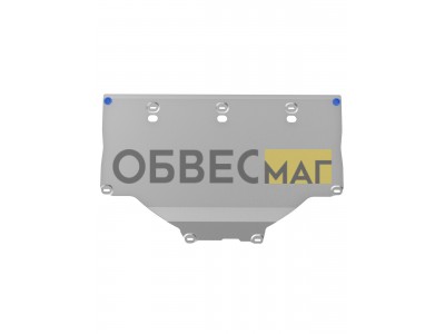Защита картера и коробки передач для MAZDA CX-50 2022-н.в. 2.5 AT (алюминий 3мм) с креп. NLZ / Мазда