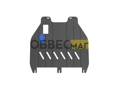 Защита картера для PEUGEOT Partner VU, Partner Origin, CITROEN Berlingo First, CITROEN Xsara Picas (97-) 1,4/1,6 бен. МТ / Пежо Патнер