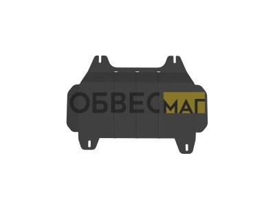 Защита картера для TOYOTA Land Cruiser 150 (09-) 4,0 бен./3,0 диз. АТ / Тойота Ленд крузер прадо