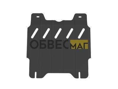 Защита картера для TOYOTA Hilux (15-) Fortuner (17-) 2,4/2,8 диз. МТ/АТ / Тойота Хайлюкс