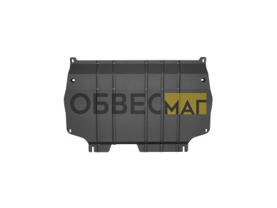 Защита картера для VOLKSWAGEN Polo 2015-2020, 2020-н.в., SKODA Rapid 2017-2020, 2020-н.в. 1.4/1.6 бензин MT/AT (DSG) NLZ сталь, с крепежом / Фольксваг