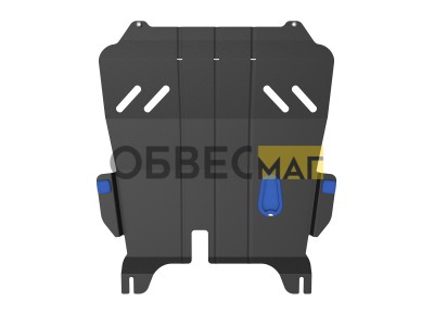 Защита картера и коробки передач для LADA Xray (16-) 1,6/1,8 бен. МТ/АТ, Xray SW Cross (17-) 1,8 бен. MT / Лада Иксрей