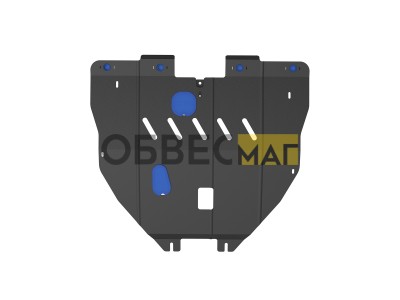 Защита картера и коробки передач для FAW X80, B70 (14-) 2.0 бен. МТ/АТ / ФАВ Бестерн Х80
