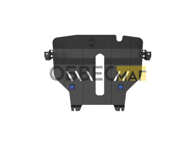 Защита картера и коробки передач для CHERY A13 (11-14) 1,5 бен. МТ / Черри А13/Бонус/Вери