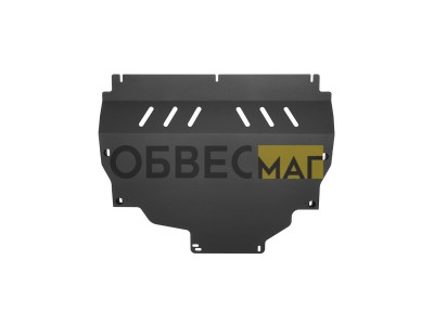 Защита картера для CHERY TIGGO 8 PRO, 8 PRO MAX, 4, 7L, Tenet T7, T4, EXEED LX, OMODA C5 1,5T, JAECOO J7 1,6T, JELAND J7 1,6T NLZ сталь с крепежом / Ч