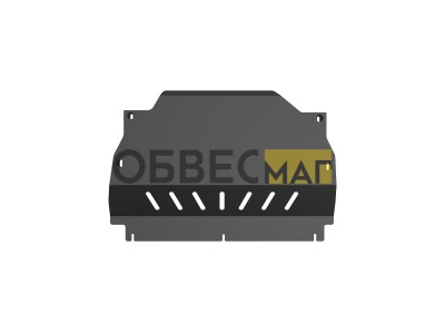 Защита картера и коробки передач для TENET T8/CHERY TIGGO 8 PRO MAX NEW (T1DFL)/OMODA C7 (T1GC) 2024-н.в. 2WD/АWD 1.6T бен. DCT / Тенет Т8