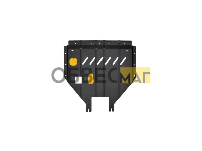Защита картера для GEELY Tugella (21-), Knewstar 001 (24) 2,0 бен. AT / Джили Тугела