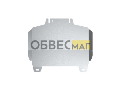 Защита картера (с креп.) для TANK 500 (2021-н.в.) 3.0 бен. AT (алюминий, 3 мм) / ТАНК