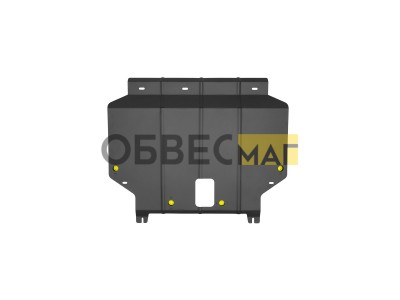 Защита картера и коробки передач для HAVAL F7/F7x 2024-н.в. 2.0 AT бен. FWD, 4WD, Dargo 2022-н.в., H7 2024-н.в. 2.0 AT бен. 4WD NLZ сталь, с крепежом