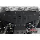 Защита радиатора (сталь) + комплект крепежа для BAIC BJ40 2023-н.в. (V - 2.0, АКПП, полный)