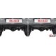 Защита топливного бака + комплект крепежа, АвтоБРОНЯ, Сталь для BAIC Beijing BJ40 2023-н.в.,  V-2.0T, АКПП, 4WD