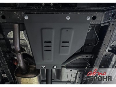 Защита РК (сталь) + комплект крепежа для BAIC BJ40 2023-н.в. (V - 2.0, АКПП, полный)