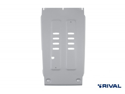 Защита КПП (алюминий) + комплект крепежа для BAIC BJ40 2023-н.в. (V - 2.0, АКПП, полный) №333.3504.1