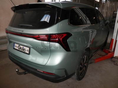 Фаркоп оцинкованный для Dongfeng Forthing U-Tour 2022-н.в. Forthing Yacht 2023-н.в. быстросъемное крепление шара